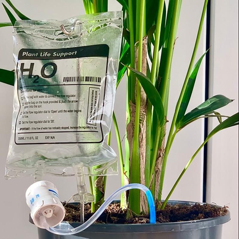 Watering Equipments 350ml Automatic Dripper Infusion Bag Plant Life Support Drip Irrigation Household Adjustable Flower Waterer, 45cm
Watering Equipments 350ml Automatic Dripper Infusion Bag Plant Life Support Drip Irrigation Household Adjustable Flower Waterer, 45cm