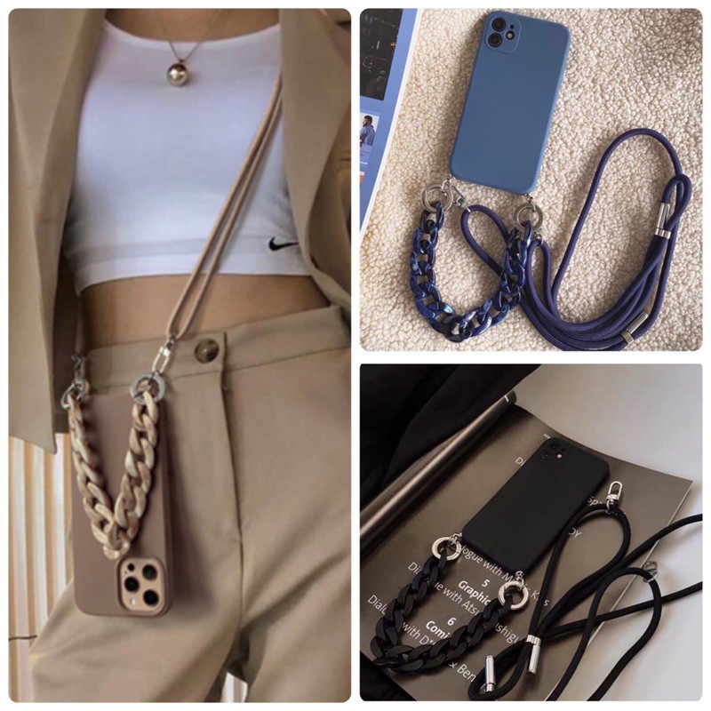 Crossbody Lanyard Cell Phone Cases with Armband Necklace Marble Chain Silicone Case for Airpods Iphone 13 12 Mini 11 Pro XS Max XR X Cover with wristband 10, Purple
Crossbody Lanyard Cell Phone Cases with Armband Necklace Marble Chain Silicone Case for Airpods Iphone 13 12 Mini 11 Pro XS Max XR X Cover with wristband 10, Purple