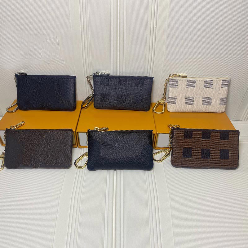 Classic canvas Women Card Holders designer key wallet for change and keys womens Casual Credit designers cardholder Ultra Slim mens wallets purses size 12x7cm, Black flower
Classic canvas Women Card Holders designer key wallet for change and keys womens Casual Credit designers cardholder Ultra Slim mens wallets purses size 12x7cm, Black flower
