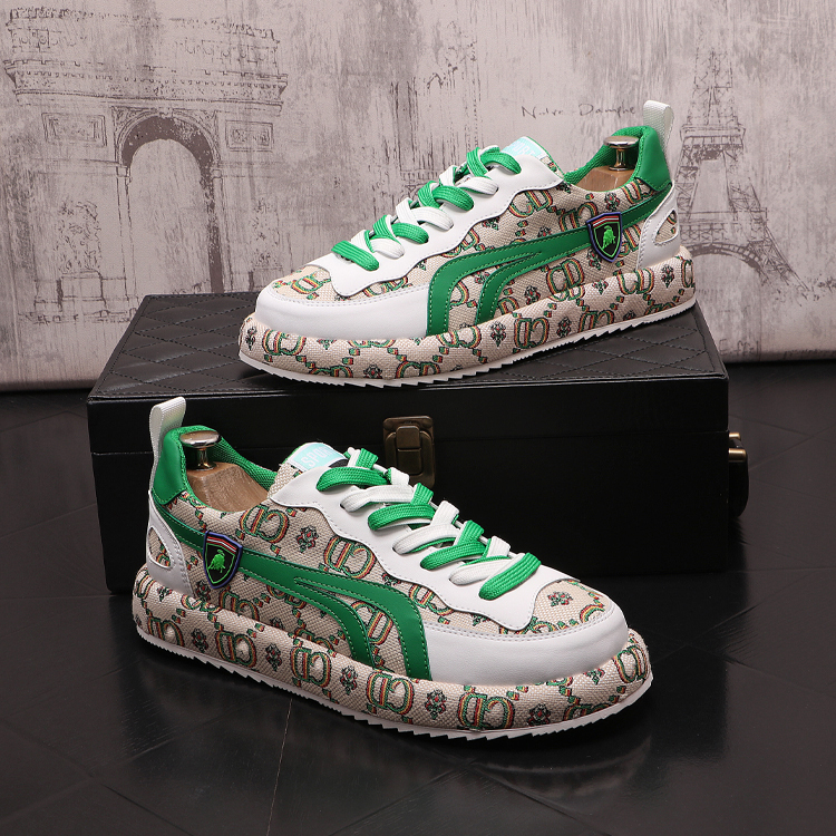 Luxury Designer Wedding Dress Party shoes Spring Autumn Round Toe Mens casual Sneakers fashion Breathable Thick bottom Designer Walking loafers N119, White green
Luxury Designer Wedding Dress Party shoes Spring Autumn Round Toe Mens casual Sneakers fashion Breathable Thick bottom Designer Walking loafers N119, White green