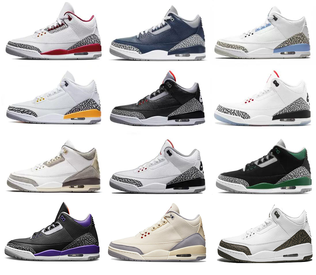 2022 Authentic 3 Muslin A Ma Maniere Shoes Katrina 3s Cardinal Red Black Cement White UNC Orange Tinker Fragment Men Women Outdoor Sneakers With Original box
2022 Authentic 3 Muslin A Ma Maniere Shoes Katrina 3s Cardinal Red Black Cement White UNC Orange Tinker Fragment Men Women Outdoor Sneakers With Original box