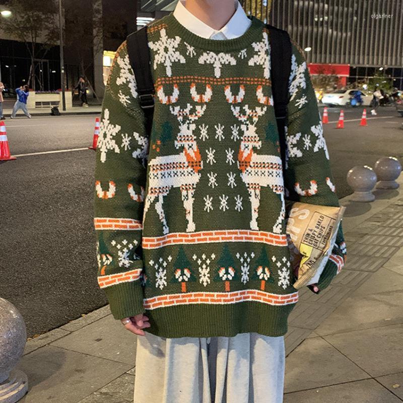 Men's Sweaters Winter Xmas Sweater Men Thicken Snowflake Knitted Student Tops Clothes O Neck Pullover Long Sleeve Pullovers MenMen's Olga22, Green
Men's Sweaters Winter Xmas Sweater Men Thicken Snowflake Knitted Student Tops Clothes O Neck Pullover Long Sleeve Pullovers MenMen's Olga22, Green