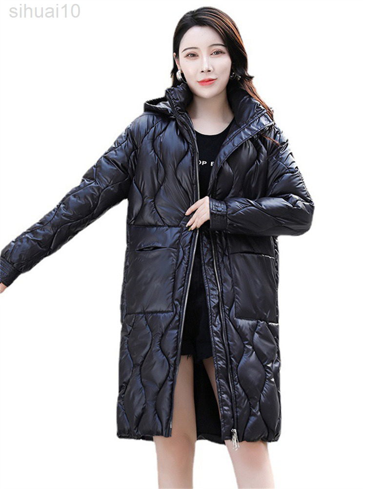 Down Cotton Coat Women Winter Outer Wear Top Fashion Thickened Hooded Padded Jacket Casual All-match Solid Color Jacket L220730, Khaki
Down Cotton Coat Women Winter Outer Wear Top Fashion Thickened Hooded Padded Jacket Casual All-match Solid Color Jacket L220730, Khaki