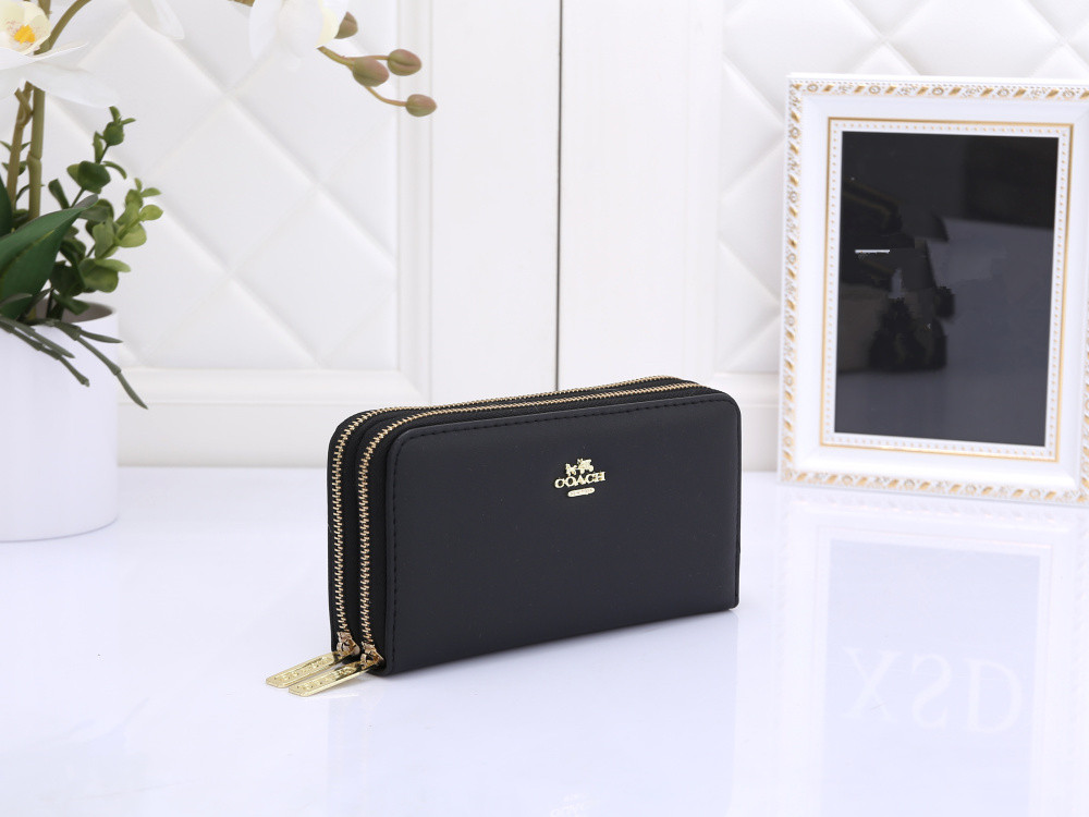 Double zipper High Quality Designer Wallet Card Holder French Paris Flower Style Luxury Men's Wallets Designer Women's Wallets High-end Luxury Designer Wallets 1C02, Black
Double zipper High Quality Designer Wallet Card Holder French Paris Flower Style Luxury Men's Wallets Designer Women's Wallets High-end Luxury Designer Wallets 1C02, Black
