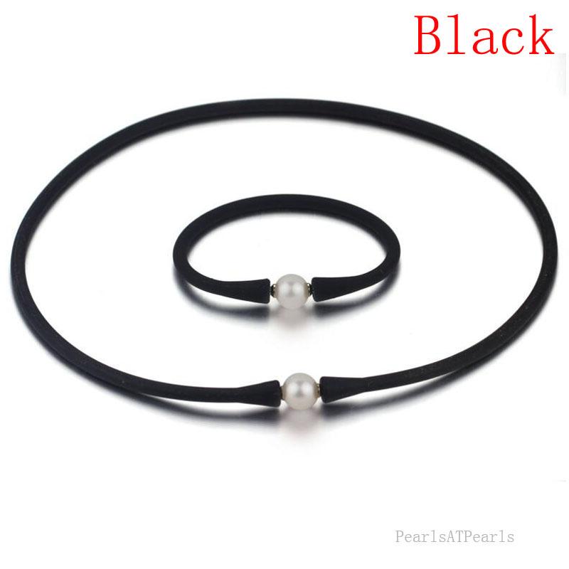 Earrings & Necklace Inches 10-11mm Natural Oval Pearl Black Rubber Silicone 7 Bracelet Jewelry SetEarrings EarringsEarrings, As pic
Earrings & Necklace Inches 10-11mm Natural Oval Pearl Black Rubber Silicone 7 Bracelet Jewelry SetEarrings EarringsEarrings, As pic