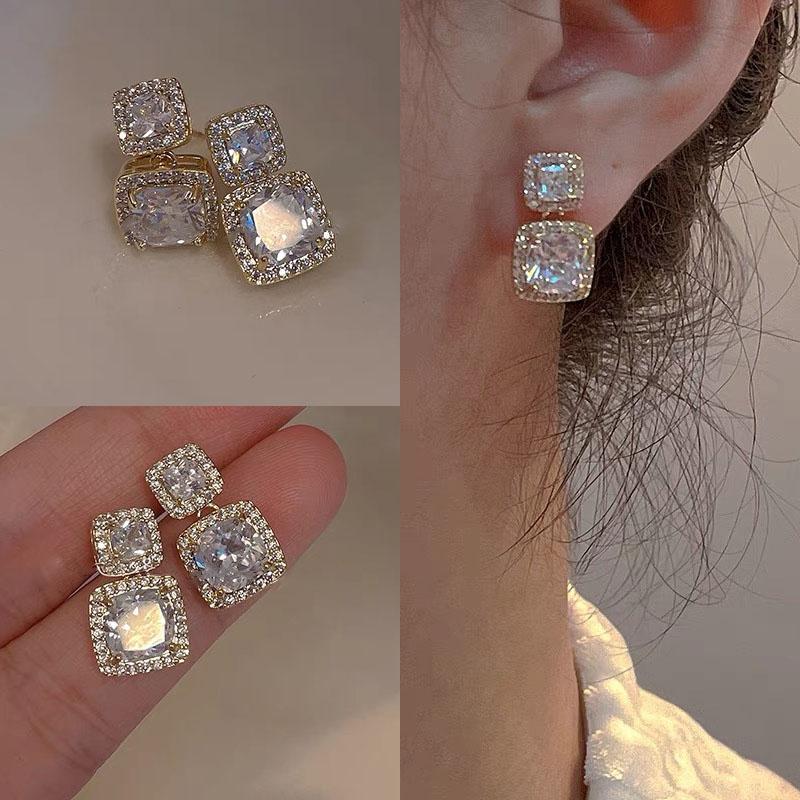 Dangle & Chandelier Earrings 2022 Trend Square Rhinestone Pendant Women's Korean Fashion Cute Sweet Lady Stud Gift JewelryDangle
Dangle & Chandelier Earrings 2022 Trend Square Rhinestone Pendant Women's Korean Fashion Cute Sweet Lady Stud Gift JewelryDangle