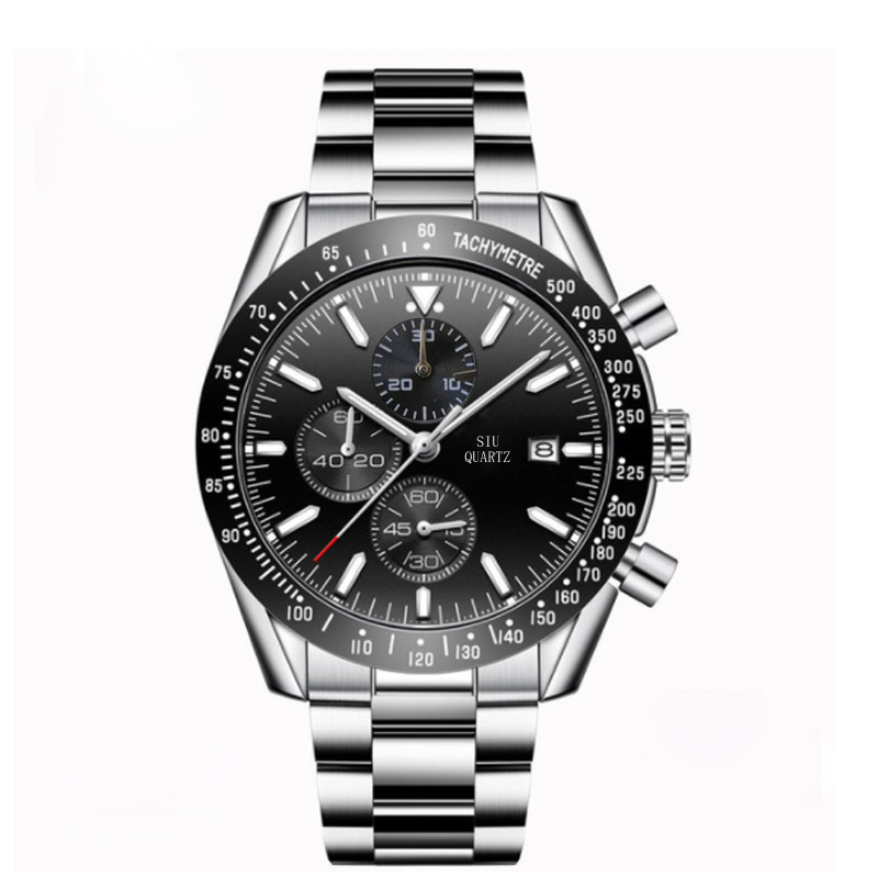 Design Men Watches Luxury Quartz Clock Luminous Calendar Fashion sport watch for men Stainless Steel Wristwatches chronograph, No.19
Design Men Watches Luxury Quartz Clock Luminous Calendar Fashion sport watch for men Stainless Steel Wristwatches chronograph, No.19