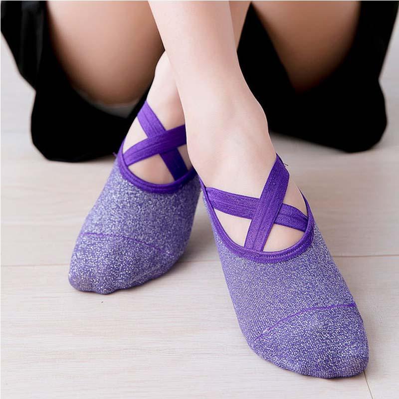 Sports Socks Women Bandage Yoga Silicone Anti-Slip Quick-Dry Damping Pilates Ballet Soft Cotton Fitness Gym Sport Sock, Black
Sports Socks Women Bandage Yoga Silicone Anti-Slip Quick-Dry Damping Pilates Ballet Soft Cotton Fitness Gym Sport Sock, Black