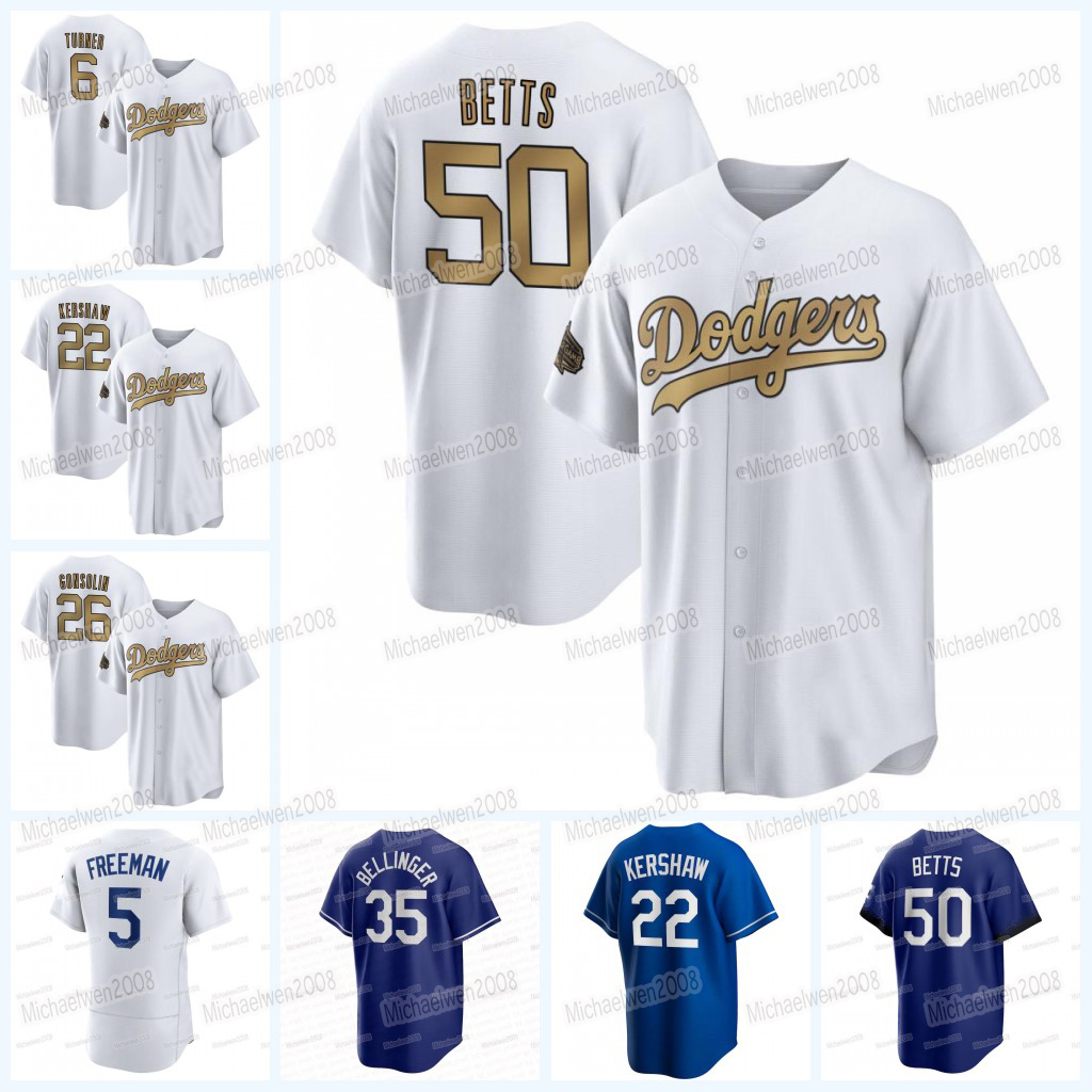 Mookie Betts Dodgers 2022 All Star Jersey Clayton Kershaw Freddie Freeman Chris Taylor Cody Bellinger Trea Turner Tony Gonsolin Max Muncy Gavin Lux Julio Urias, Black
Mookie Betts Dodgers 2022 All Star Jersey Clayton Kershaw Freddie Freeman Chris Taylor Cody Bellinger Trea Turner Tony Gonsolin Max Muncy Gavin Lux Julio Urias, Black