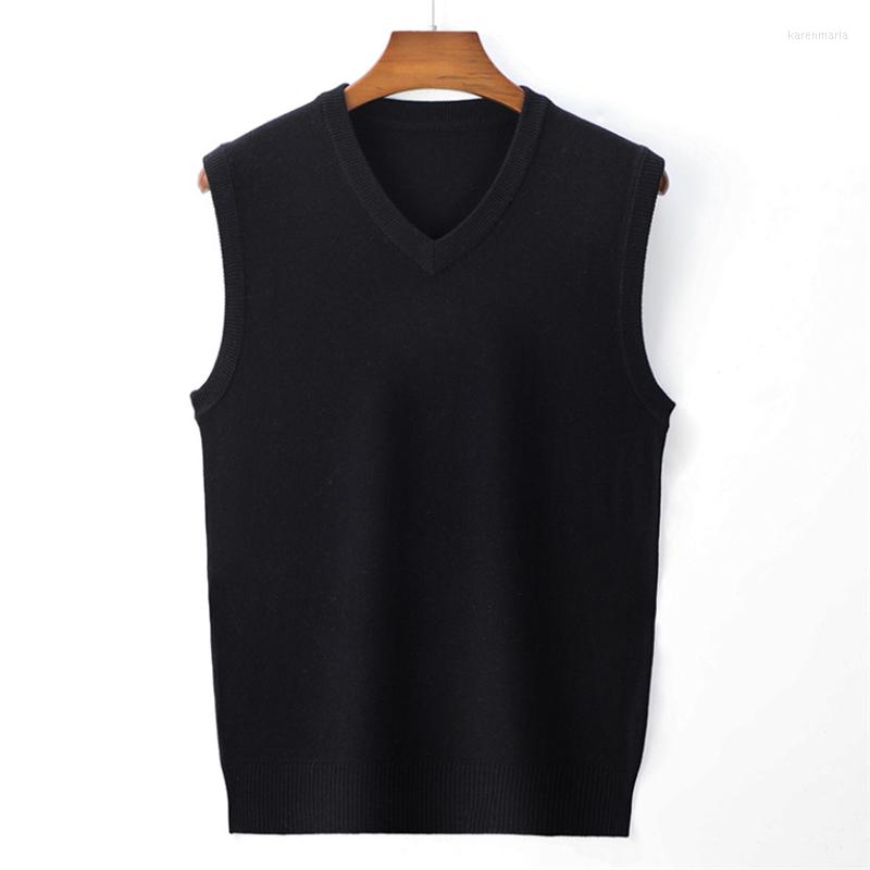Men's Vests 2022 Autumn Men Business Casual Sleeveless Knitted Vest V Neck Sweater Casaco Masculino Jacket Gilet Chaleco Erkek Trui Wool Kar, Black
Men's Vests 2022 Autumn Men Business Casual Sleeveless Knitted Vest V Neck Sweater Casaco Masculino Jacket Gilet Chaleco Erkek Trui Wool Kar, Black