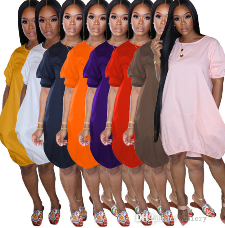 Women Dress Bubble Skirt Large Size T-shirt Lantern Skirts Designer Summer Short Sleeve Vest Dresses Casual Printed Ladies Clothing, White
Women Dress Bubble Skirt Large Size T-shirt Lantern Skirts Designer Summer Short Sleeve Vest Dresses Casual Printed Ladies Clothing, White