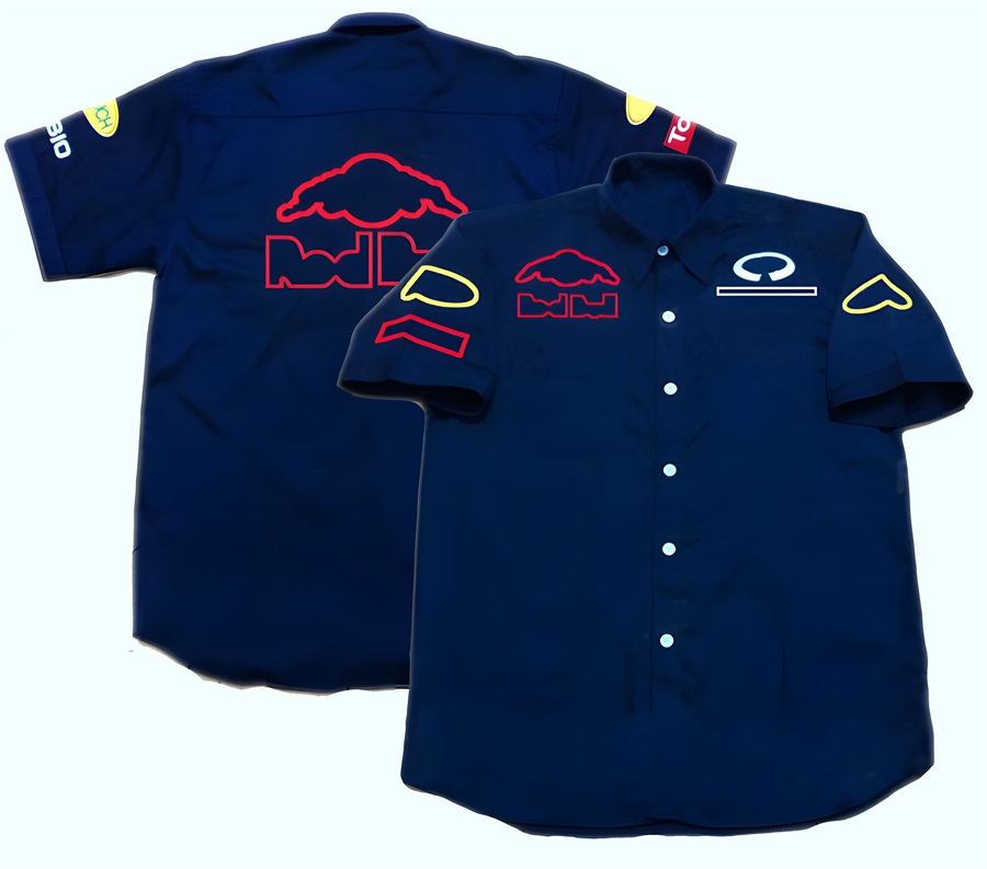 F1 Men's Formula 1 Suit T-shirt Polo Shirts Summer Outdoor Sports Casual Plus Size Shirt Breathable Racing Fans Jersey free shipping