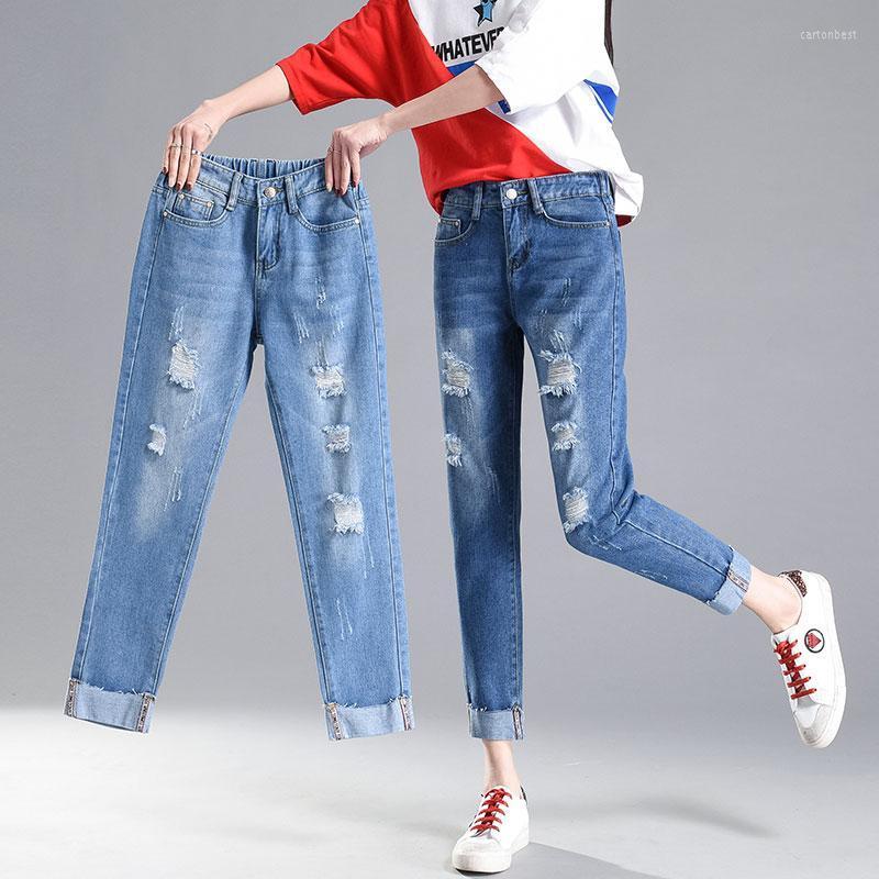 Women's Jeans High Waist Hole 2022 Female Haren Loose Women Pants Woman Fashion Broken Torn Ripped Student Girl Denim Wholesale, Light blue
Women's Jeans High Waist Hole 2022 Female Haren Loose Women Pants Woman Fashion Broken Torn Ripped Student Girl Denim Wholesale, Light blue