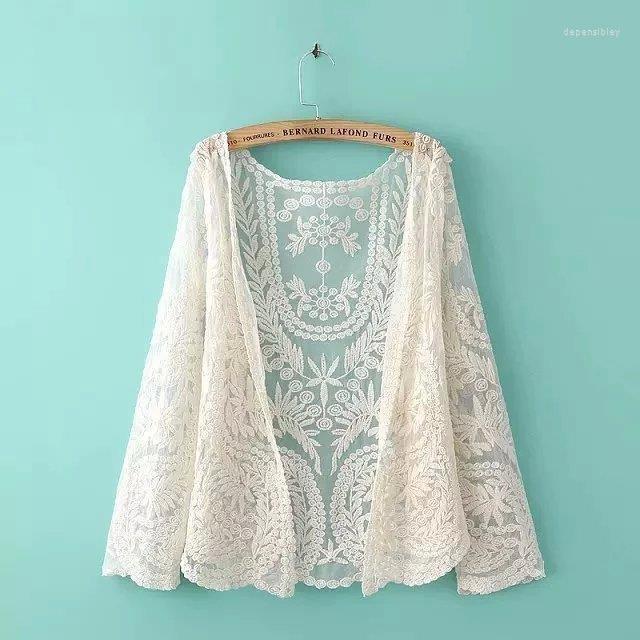 Women's Knits & Tees Beach Sunscreen Clothing Women Summer Mesh Korean Air-conditioning Cardigan Loose Lace Short Jacket Top Depe22, White
Women's Knits & Tees Beach Sunscreen Clothing Women Summer Mesh Korean Air-conditioning Cardigan Loose Lace Short Jacket Top Depe22, White