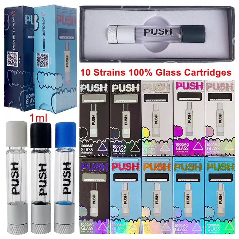 10 Strains Atomizers PUSH Glass Cartridges Packaging Empty Vape Pen Carts 1ml 510 Thread Thick Oil Wax Vaporizer E Cigarettes
10 Strains Atomizers PUSH Glass Cartridges Packaging Empty Vape Pen Carts 1ml 510 Thread Thick Oil Wax Vaporizer E Cigarettes