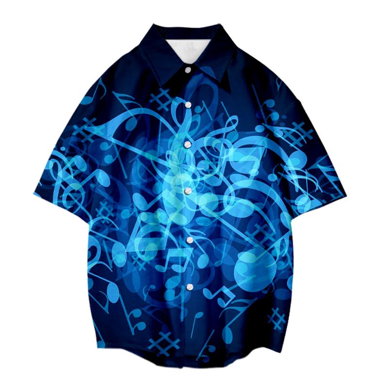 Men's Casual Shirts Fashion Summer Shirt Note Influencer Short Trend Men 3D Digital Printing Merch Turndown Collar High Street
Men's Casual Shirts Fashion Summer Shirt Note Influencer Short Trend Men 3D Digital Printing Merch Turndown Collar High Street