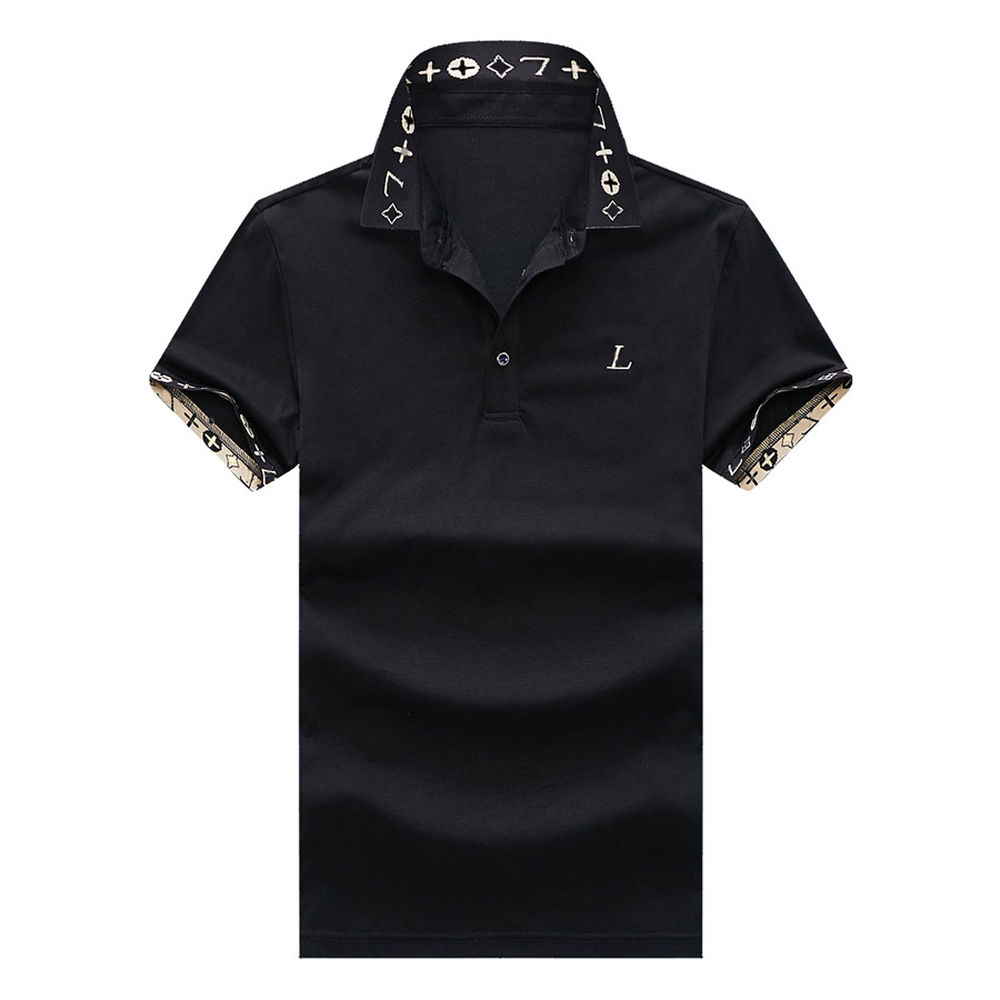 2022 Mens polos shirt brand classic tshirt men Designers tees Embroidery short sleeve summer Lapel stripe solid color chest letter women decoration tops M-3XL#21, Blue 
2022 Mens polos shirt brand classic tshirt men Designers tees Embroidery short sleeve summer Lapel stripe solid color chest letter women decoration tops M-3XL#21, Blue