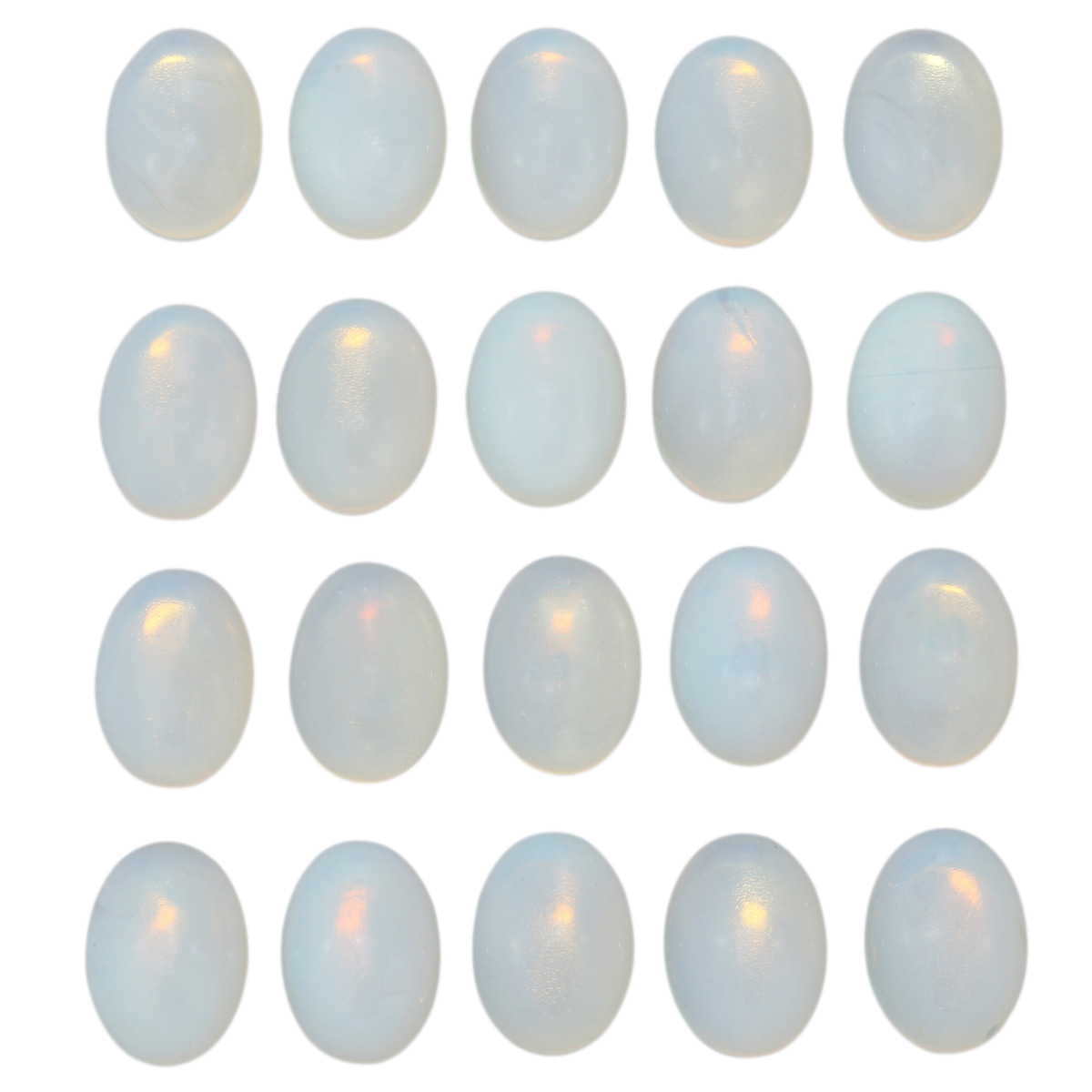 Opalite Oval Flat Back Gemstone Cabochons Healing Chakra Crystal Stone opal Bead Cab Covers No Hole for Jewelry Craft Making
Opalite Oval Flat Back Gemstone Cabochons Healing Chakra Crystal Stone opal Bead Cab Covers No Hole for Jewelry Craft Making