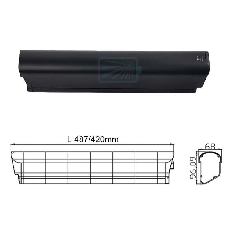 

48V 17.5Ah 14Ah 13Ah Li-ion replacement Wallke Battery Pack 36V 15.6Ah 21Ah South Pacific IV Pro For F1 F2 and X3 Pro Step Thru Electric bicycle