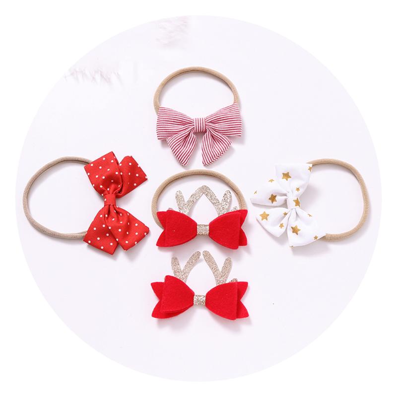 

Hair Accessories Christmas Antler Baby Girl Headbands Cute Deer Ear Flower Crown Bands For Borns Pography Props, Nsfb-9491-c2a6han