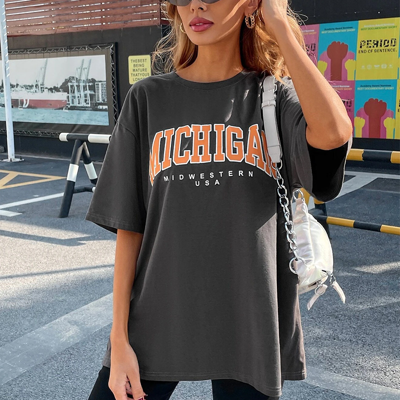 Cotton Material Retro Apricot Mushroom Cute T Shirts O-neck Casual Summer Plus Size Woman Tshirts Fashion Streetwear Clothes 220321