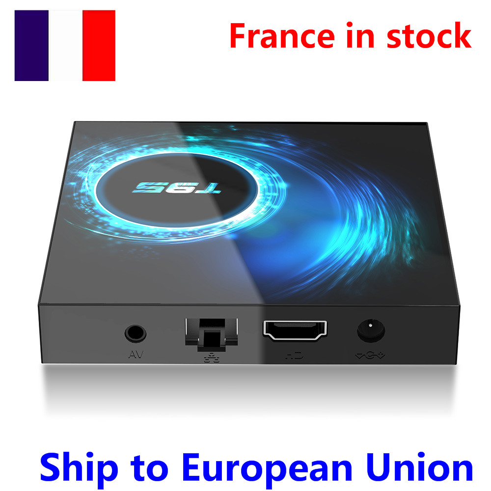 ship from france T95 Android 10 TV BOX Allwinner H616 2GB 16GB 4GB 32GB 2.4GHz 5G DUAL Wifi 6K Set top Box VS H96