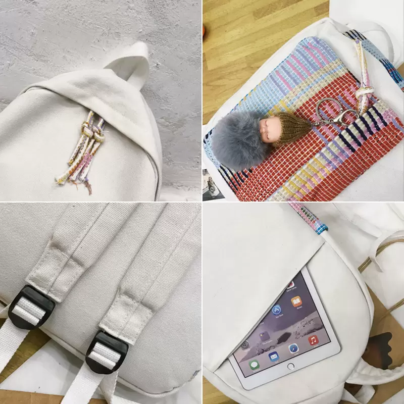 Waist bagsFashion Backpacks with Handle School Shoulder bags for Girls Womens Large Bag Korean Stylish Plaid Japanese Schoolbag MD0314