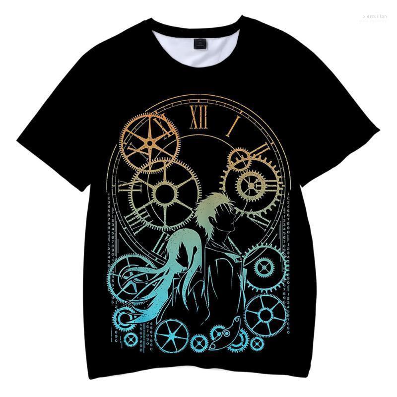 Men's T-Shirts Steins Gate Anime Tshirt Okabe Kurisu Camisas 3D O-Neck Men Women Summer Short Sleeve Harajuku Streetwear Fashion Clothes Ble, As picture
Men's T-Shirts Steins Gate Anime Tshirt Okabe Kurisu Camisas 3D O-Neck Men Women Summer Short Sleeve Harajuku Streetwear Fashion Clothes Ble, As picture