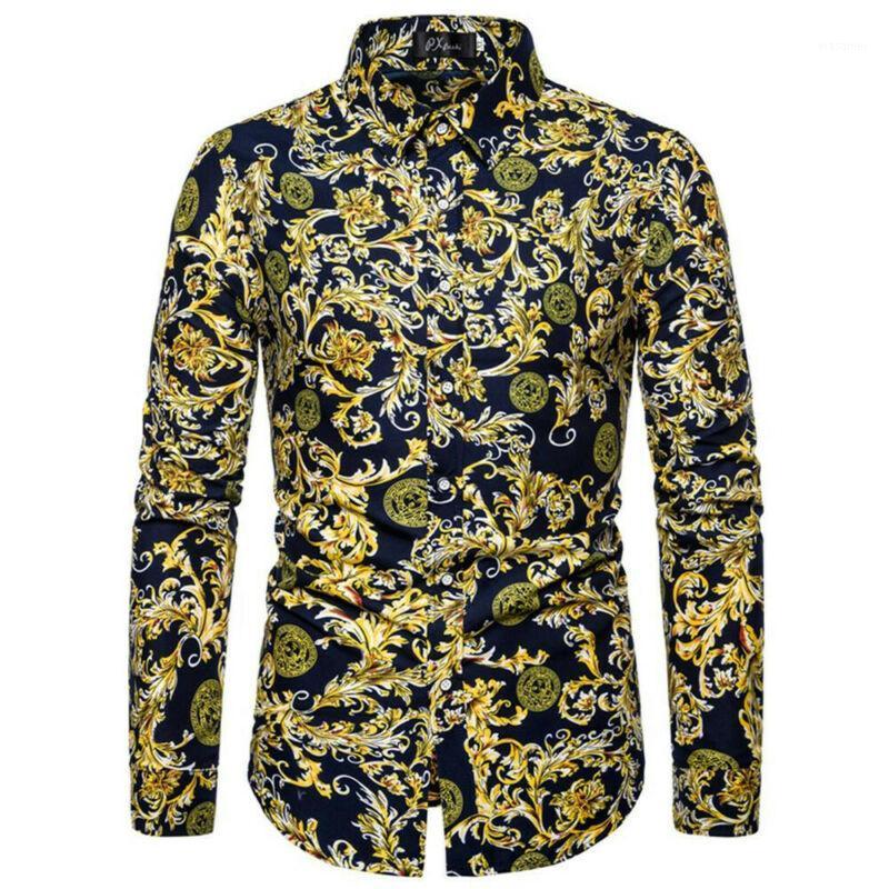 Men's Casual Shirts 2022 Mens Print Hawaiian Shirt Formal Regular Fit Down Collar Long Sleeve Button-Up Top Beach, Yellow
Men's Casual Shirts 2022 Mens Print Hawaiian Shirt Formal Regular Fit Down Collar Long Sleeve Button-Up Top Beach, Yellow