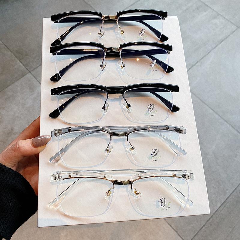 Sunglasses Cubojue Myopia Glasses -0.5 -1.0 Male Women Prescription Spectacles Men Eyebrow Black Transparent Anti Bluelight ComputerSunglass
Sunglasses Cubojue Myopia Glasses -0.5 -1.0 Male Women Prescription Spectacles Men Eyebrow Black Transparent Anti Bluelight ComputerSunglass