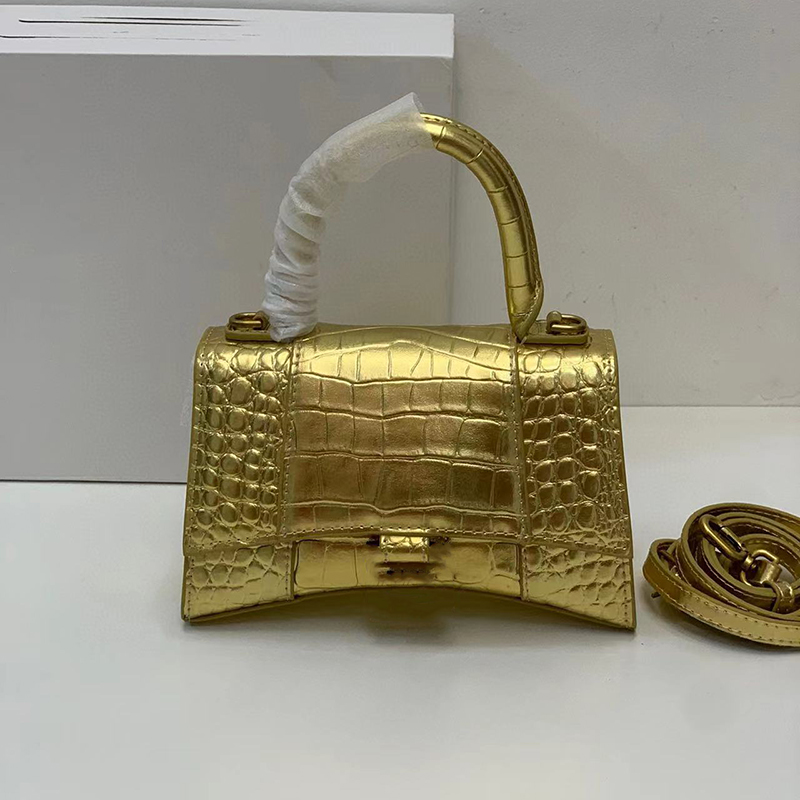 Really authentic Quality Designer Fashion Women Lady Bag Handbags Straps Shoulder mini style crossbody Tote Purse Genuine Leather crocodile Skin full packaging
