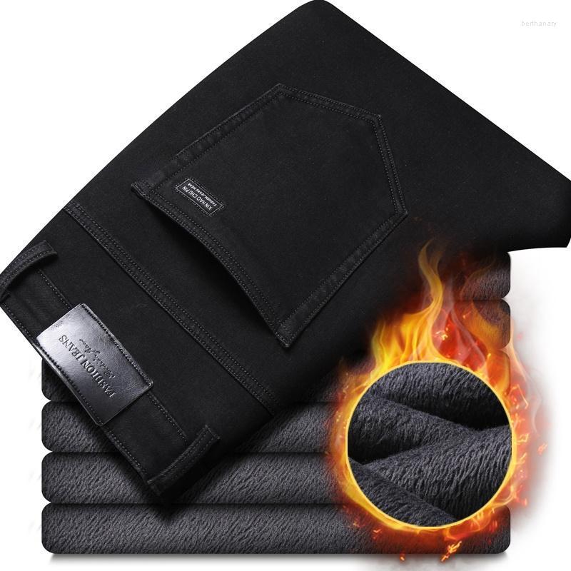 Men's Jeans Men Winter Black Denim For Fleece Thicker Warm Pants Good Quality Stretch Straight Fit Long Size 40Men's Bert22, Thin
Men's Jeans Men Winter Black Denim For Fleece Thicker Warm Pants Good Quality Stretch Straight Fit Long Size 40Men's Bert22, Thin