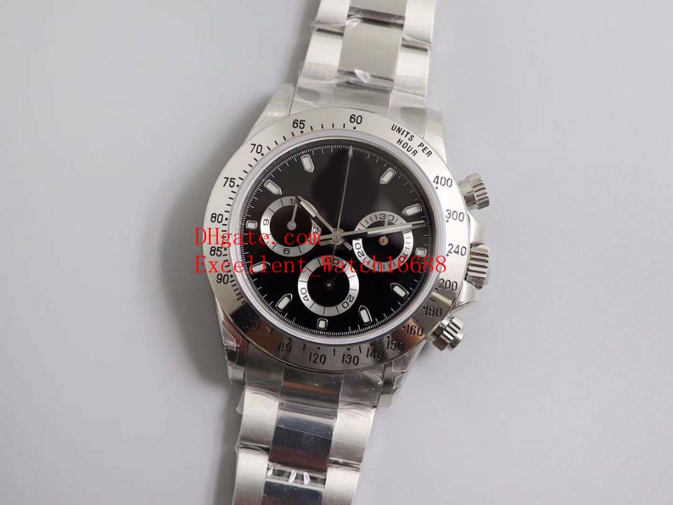 12 Colors best-selling BP Factory Wristwatches 40 mm Chronograph Working 7750 Movement 116520 116509 116505 Stainless Steel Sapphire Glass Mens watches
12 Colors best-selling BP Factory Wristwatches 40 mm Chronograph Working 7750 Movement 116520 116509 116505 Stainless Steel Sapphire Glass Mens watches