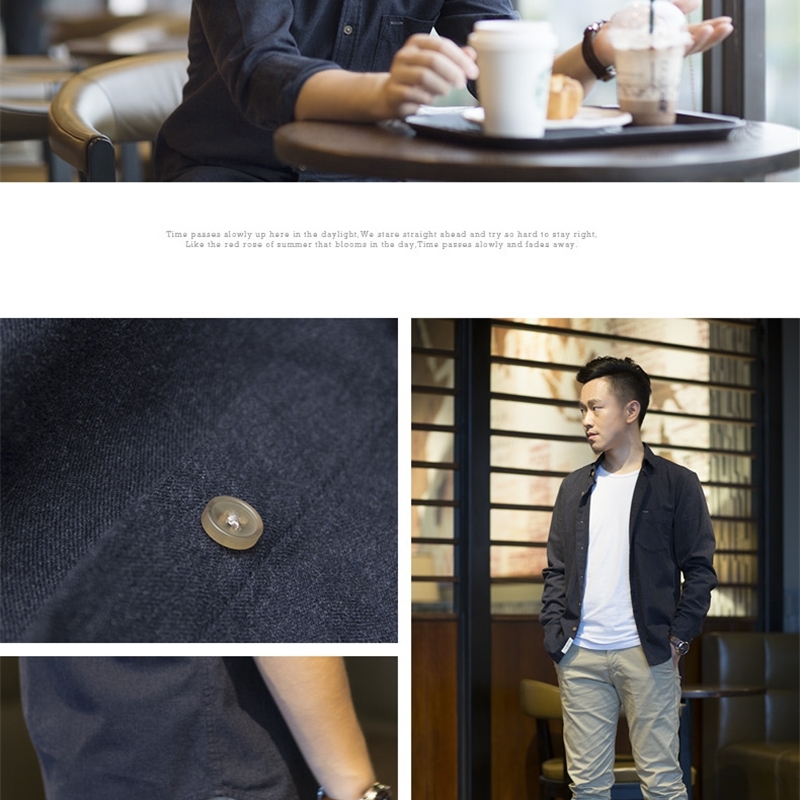 Customize men shirt long sleeve personalize A893 oxford cotton thicken wine red green 220322
