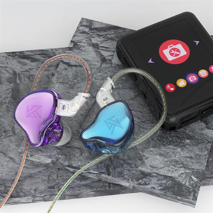 KZ EDC Wired Earphones HIFI Bass Earbuds In Ear Monitor Headphones Sport Noise Cancelling Game Headset261V23372570151
