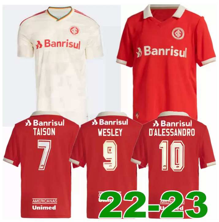 2022 2023 Internacional sc soccer jerseys 22 23 SPECIAL Brazils Wesley sport Camisa Liziero Taison Edenilson Bustos 30th anniversary masculino football shirts
2022 2023 Internacional sc soccer jerseys 22 23 SPECIAL Brazils Wesley sport Camisa Liziero Taison Edenilson Bustos 30th anniversary masculino football shirts