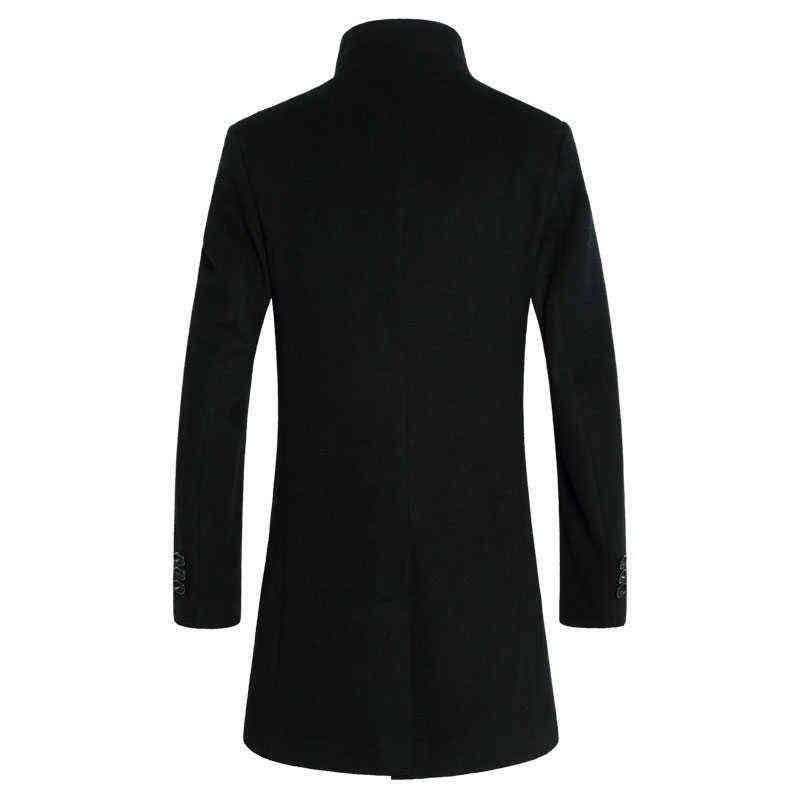 2019 New Long Wool Coat Men Fashion Pea Coat Jacket Wool & Blends Winter Jackets Mens Woolen Overcoat231a T220810, Black
2019 New Long Wool Coat Men Fashion Pea Coat Jacket Wool & Blends Winter Jackets Mens Woolen Overcoat231a T220810, Black