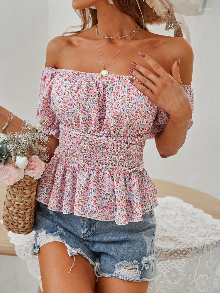Women' Blouses & Shirts Spring Women' Square Neck Printed Top Casual Puff Sleeves High Waist Floral Shirt For FashionWomen' Chee22, Pink
Women' Blouses & Shirts Spring Women' Square Neck Printed Top Casual Puff Sleeves High Waist Floral Shirt For FashionWomen' Chee22, Pink