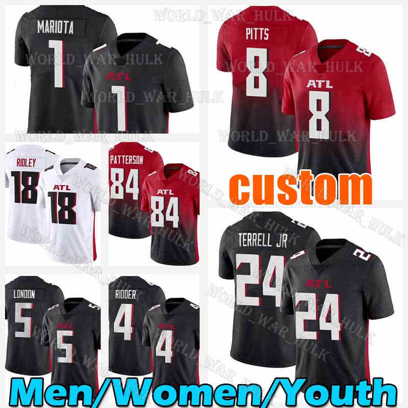 8 Kyle Pitts Jersey 1 Marcus Mariota 24 AJ Terrell Jr Football Cordarrelle Patterson Grady Jarrett Rashaan Evans Auden Tate Michael Vick Koo, Men custom (lie y)
8 Kyle Pitts Jersey 1 Marcus Mariota 24 AJ Terrell Jr Football Cordarrelle Patterson Grady Jarrett Rashaan Evans Auden Tate Michael Vick Koo, Men custom (lie y)