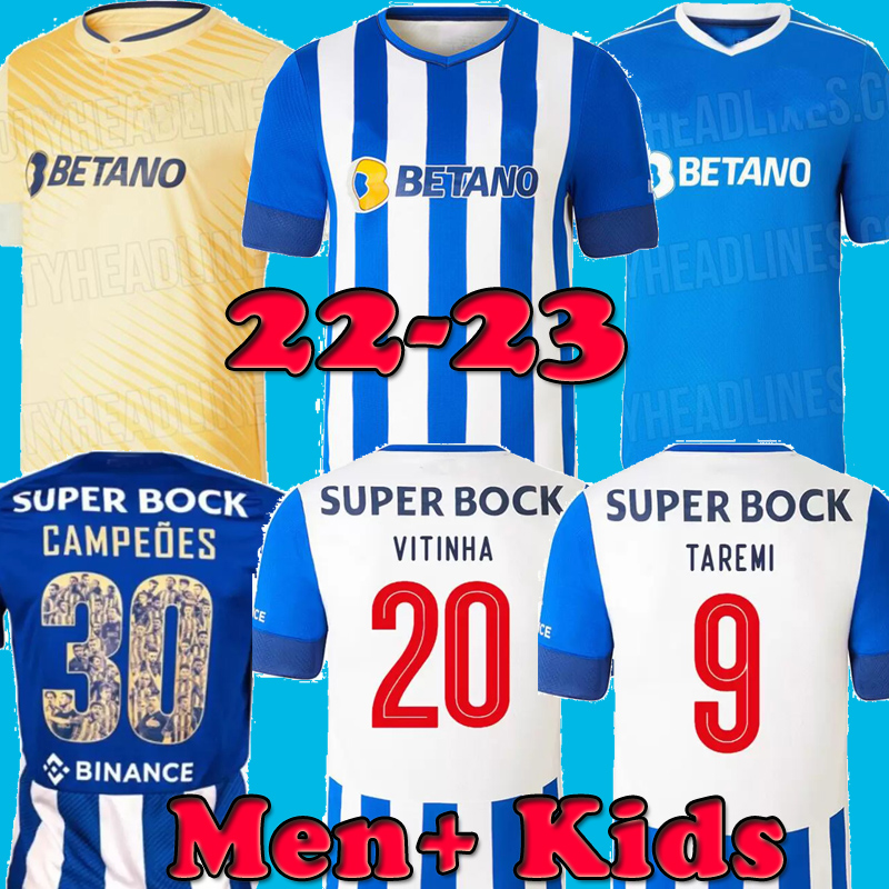 2023 FC Porto CAMPEOES 30 soccer jerseys 2022 Fabio Vieira camisa de futebol Otavio Evanilson MATHEUS MEHDI Conceicao Maillots men kids kit 21 22 23 football shirt top, Kids 22 23 home
2023 FC Porto CAMPEOES 30 soccer jerseys 2022 Fabio Vieira camisa de futebol Otavio Evanilson MATHEUS MEHDI Conceicao Maillots men kids kit 21 22 23 football shirt top, Kids 22 23 home