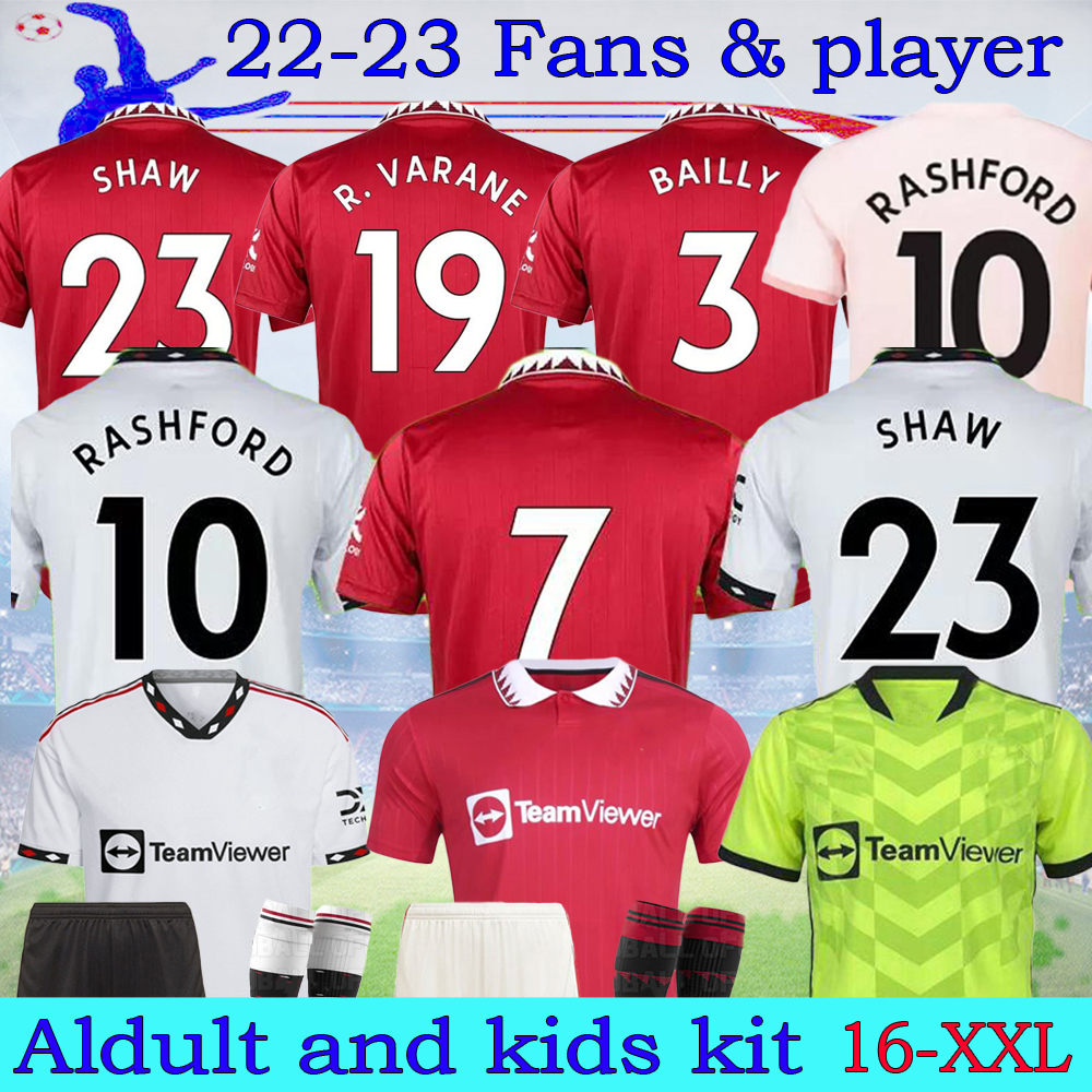 22 23 Man U soccer jerseys POGBA RASHFORD VAN DE BEEK 2022 player UTD CAVANI Sancho MARTIAL B. FERNANDES 18 19 manchester pink football uniform adult kids kit, 22/23 home player
22 23 Man U soccer jerseys POGBA RASHFORD VAN DE BEEK 2022 player UTD CAVANI Sancho MARTIAL B. FERNANDES 18 19 manchester pink football uniform adult kids kit, 22/23 home player