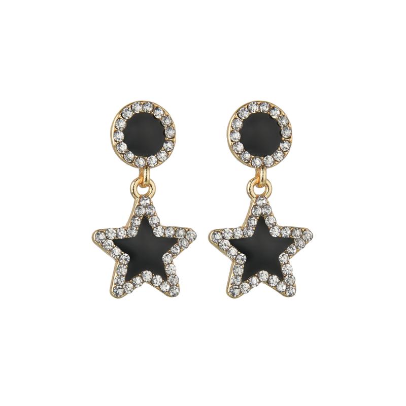 Dangle & Chandelier MESTILO Spring Trendy Cute Black Small Rule Geometric Round Star Rhinestone Earrings For Women Classic Fashion Party Gif
Dangle & Chandelier MESTILO Spring Trendy Cute Black Small Rule Geometric Round Star Rhinestone Earrings For Women Classic Fashion Party Gif