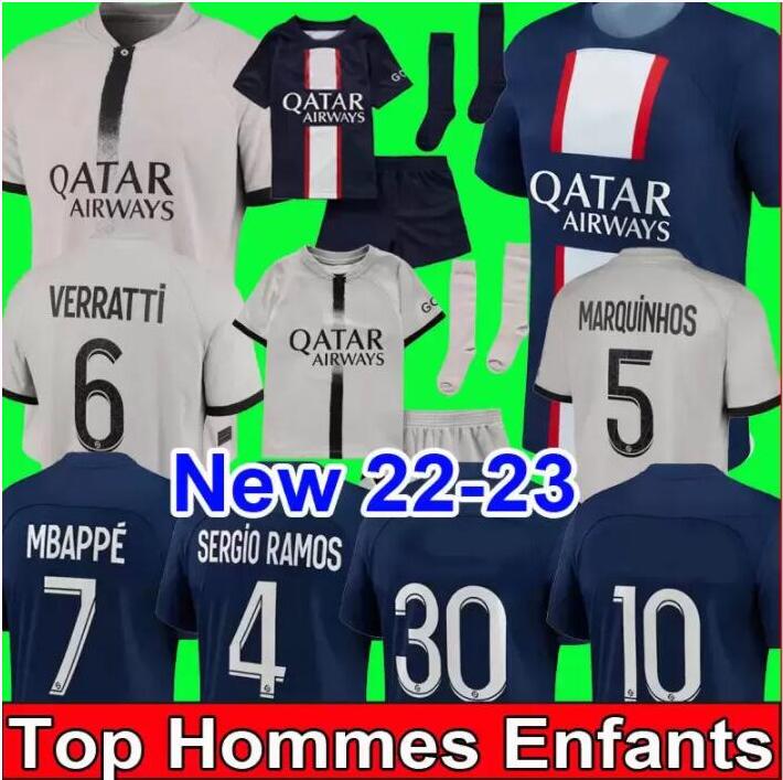 PLAYER 30 10 7MBAPPE HAKIMI SERGIO RAMOS soccer jerseys 21 22 23 WIJNALDUM Maillots pSGS football shirt 2022 2023 men kids kit sets uniform enfants maillot de foot
PLAYER 30 10 7MBAPPE HAKIMI SERGIO RAMOS soccer jerseys 21 22 23 WIJNALDUM Maillots pSGS football shirt 2022 2023 men kids kit sets uniform enfants maillot de foot