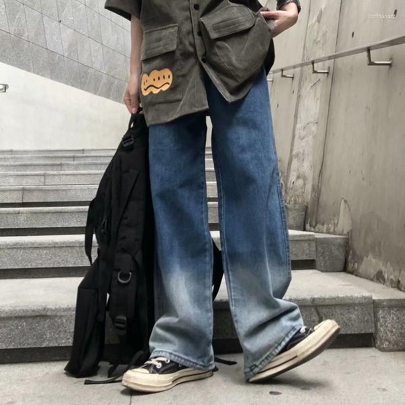 Men's Jeans Men's Wide Leg Straight High Street Pants Summer Gradient Color Loose Harajuku Style Casual TrousersMen's Bert22, Blue
Men's Jeans Men's Wide Leg Straight High Street Pants Summer Gradient Color Loose Harajuku Style Casual TrousersMen's Bert22, Blue