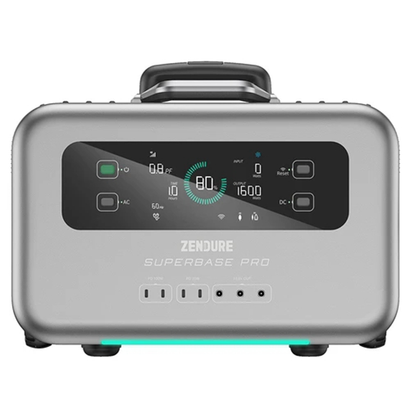 ZENDURE SuperBase Pro 2000 Portable Power Station 2096Wh Large Capacity 3000W Ampup Capability 14 Outputs 6.1 Inch Clear Display Built-in 4G IoT
ZENDURE SuperBase Pro 2000 Portable Power Station 2096Wh Large Capacity 3000W Ampup Capability 14 Outputs 6.1 Inch Clear Display Built-in 4G IoT
