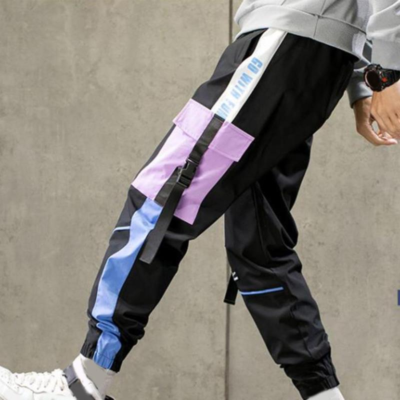 Men's Pants Stylish Men Cargo Loose Bottoms Trousers Lace-up Ankle Tied Sweatpants, Black
Men's Pants Stylish Men Cargo Loose Bottoms Trousers Lace-up Ankle Tied Sweatpants, Black