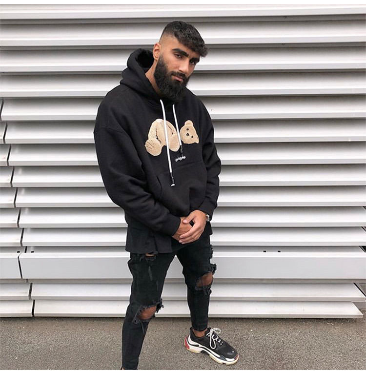 Mens Hoodie Designer Men Sweater New Sale Printing With Letters Broken Bear lovers Sweatshirt Women Clothe Trendy Terry Explosion Teddy Bear 9 Styles