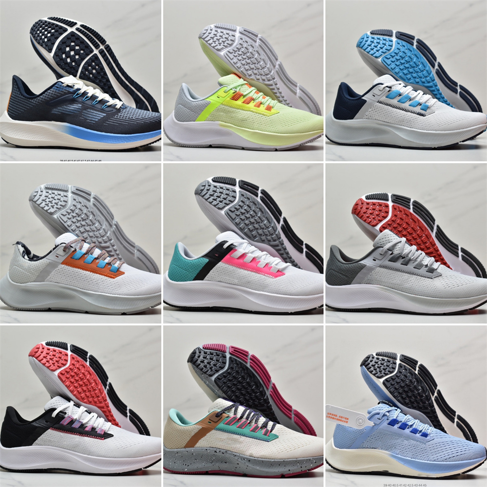 2022 new Pegasus 38 running shoes generation knitted mesh fashion womens mens metal black and white pink green brown black Trainers Sports Runner Sneakers, 3601 36-45
2022 new Pegasus 38 running shoes generation knitted mesh fashion womens mens metal black and white pink green brown black Trainers Sports Runner Sneakers, 3601 36-45