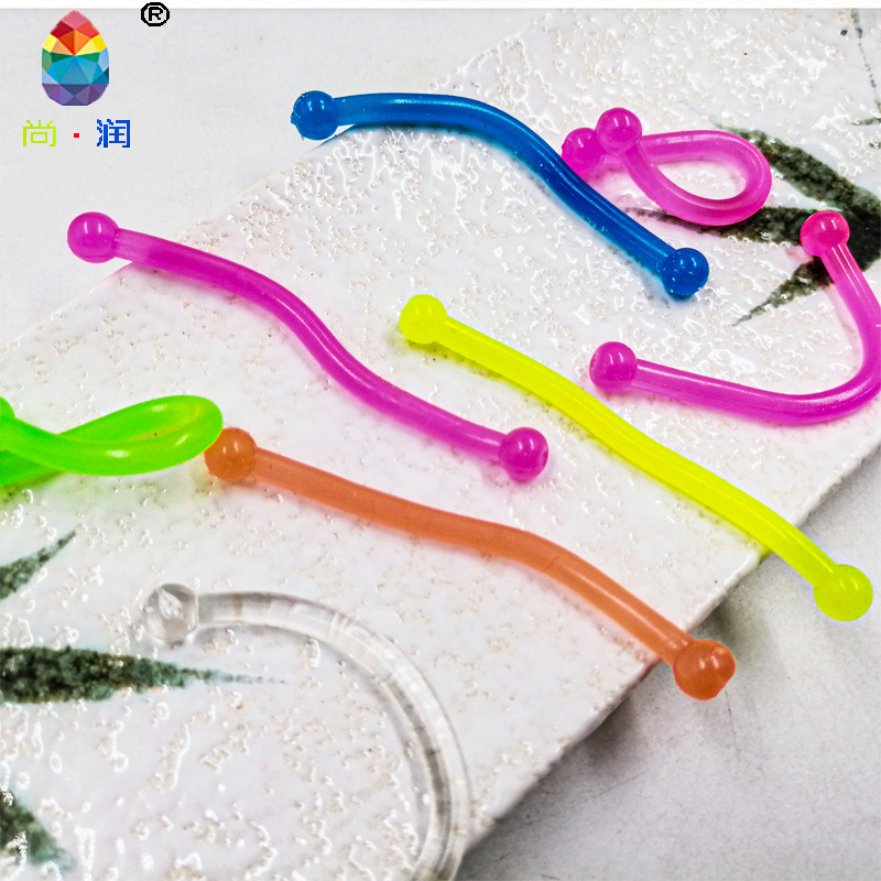 Fidget Toys Popular TPR Swing Stick Lalalale Decompression Toys Mini Fun Children's Small Toy Wholesale