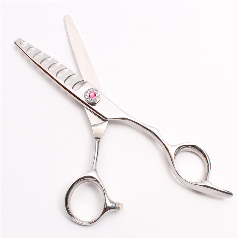 6" Customized Japan Steel Haircut Scissors Cutting Shears Thinning Willow Blade Professional Hair C9022 220317